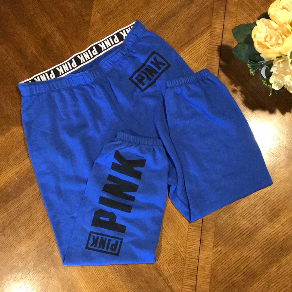 PINK jogger style sweatpants